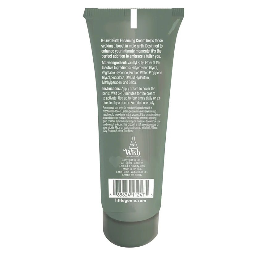 Girth Enhancing Cream