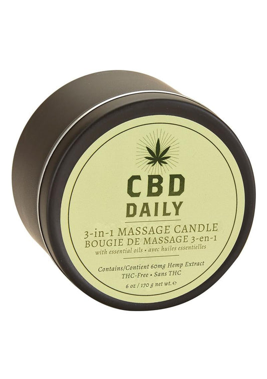 Earthly Body *Elevated* Daily 60mg Massage Candle
