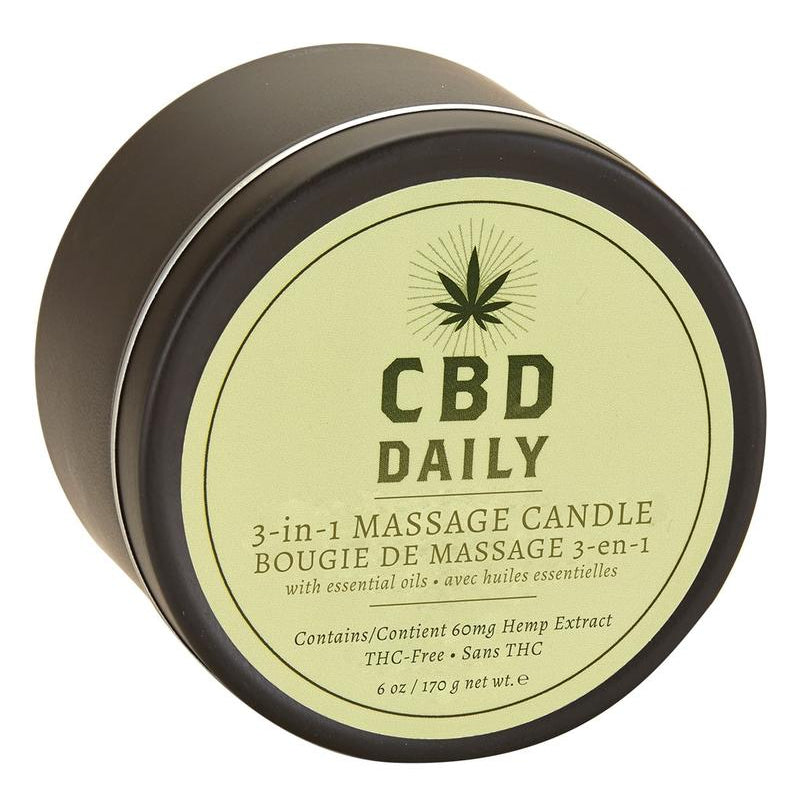 Earthly Body *Elevated* Daily 60mg Massage Candle