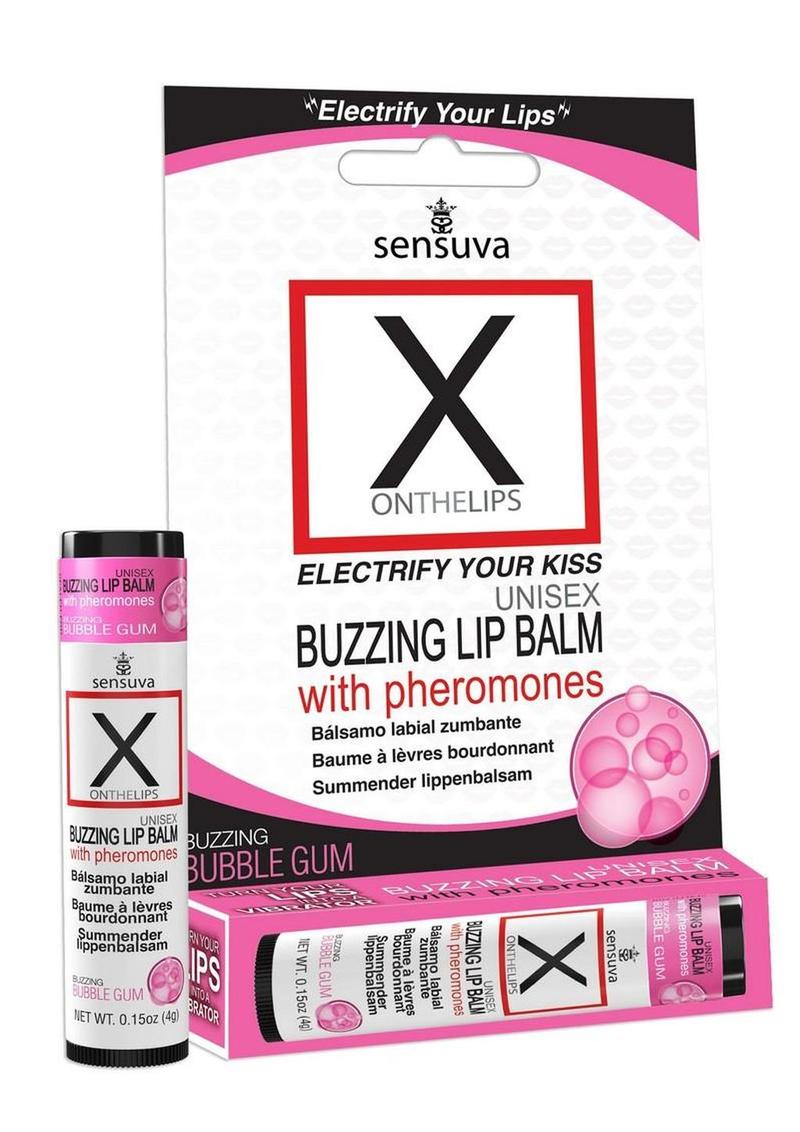 X On The Lips Buzzing Lip Balm with Pheromones