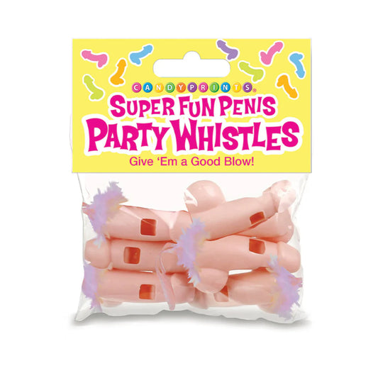 Super Fun Peen Party Whistles 6-Pack