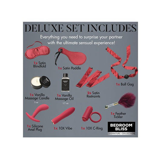 Bedroom Bliss Lover's Bondage Massage Set