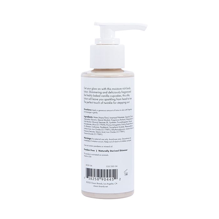 Cupcake Shimmer Body Lotion