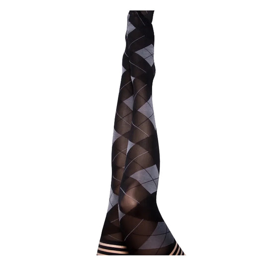 Kimmie Argyle Thigh-High