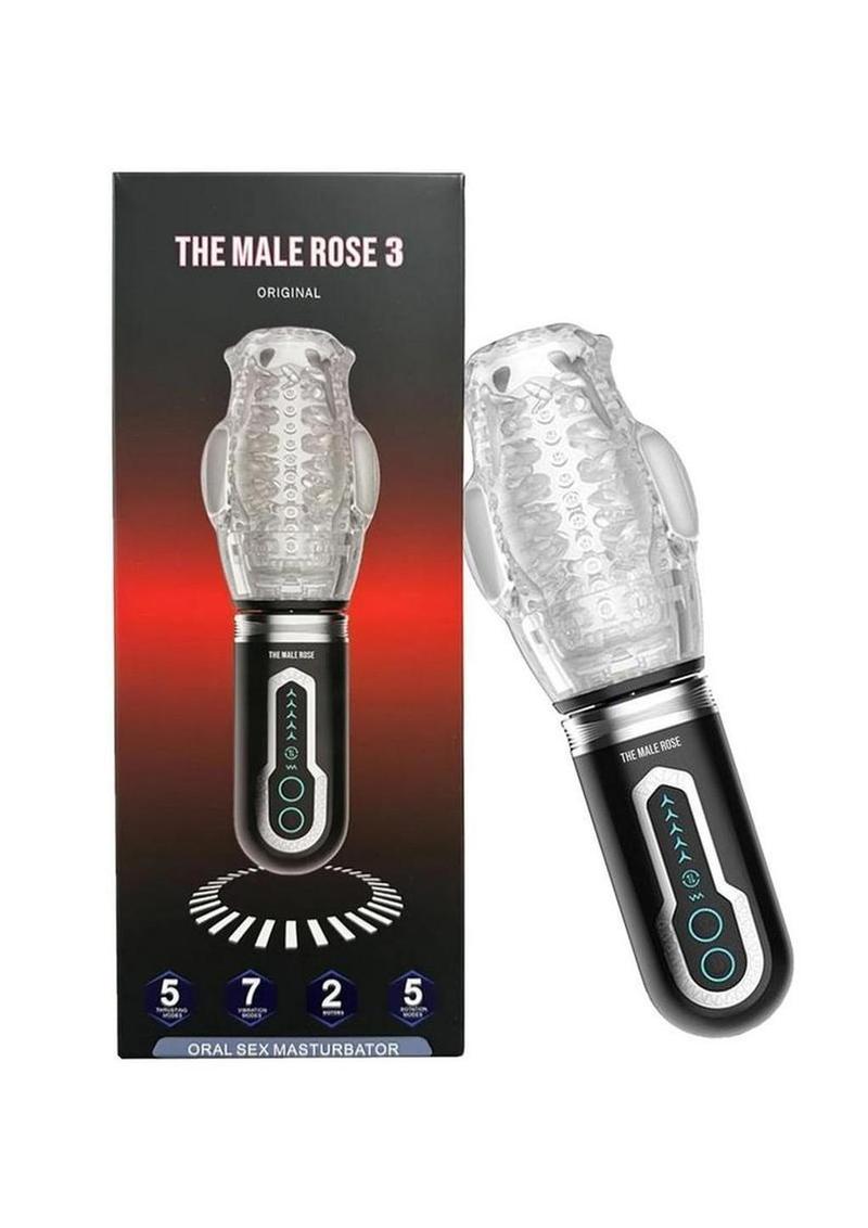 The Male Rose 3 - Thrusting Rotating Masturbator