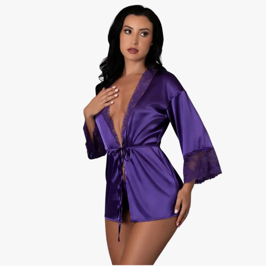 Magic Silk: Robe Purple