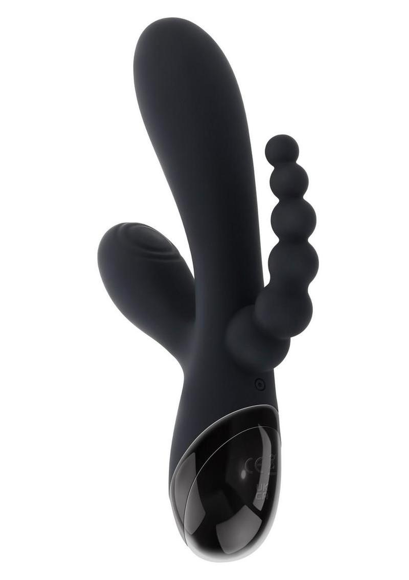 Selopa Triple Aces Rechargeable Silicone Triple Rabbit Vibrator