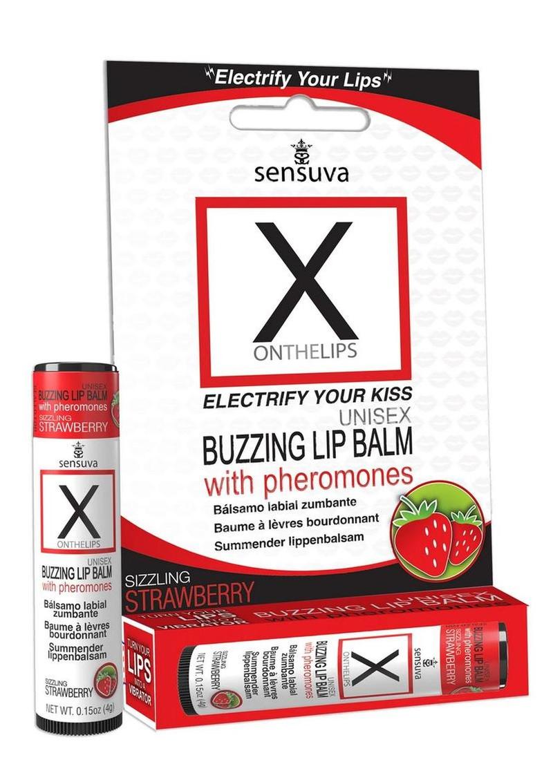 X On The Lips Buzzing Lip Balm with Pheromones